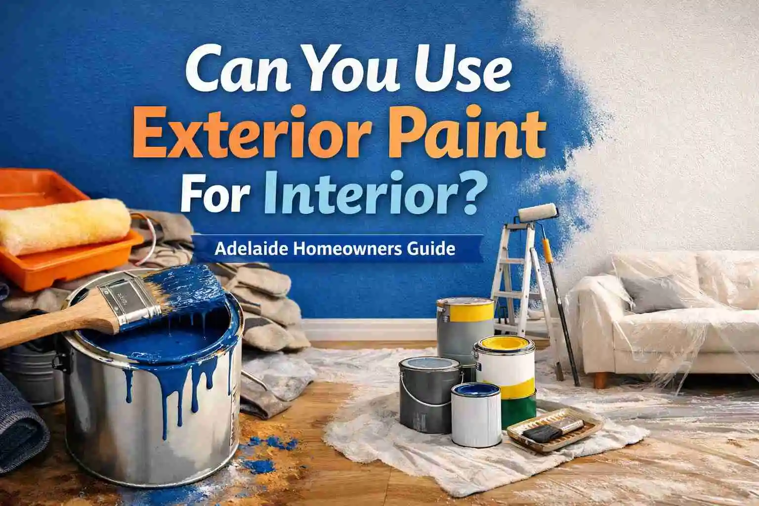 Can you use exterior paint interior