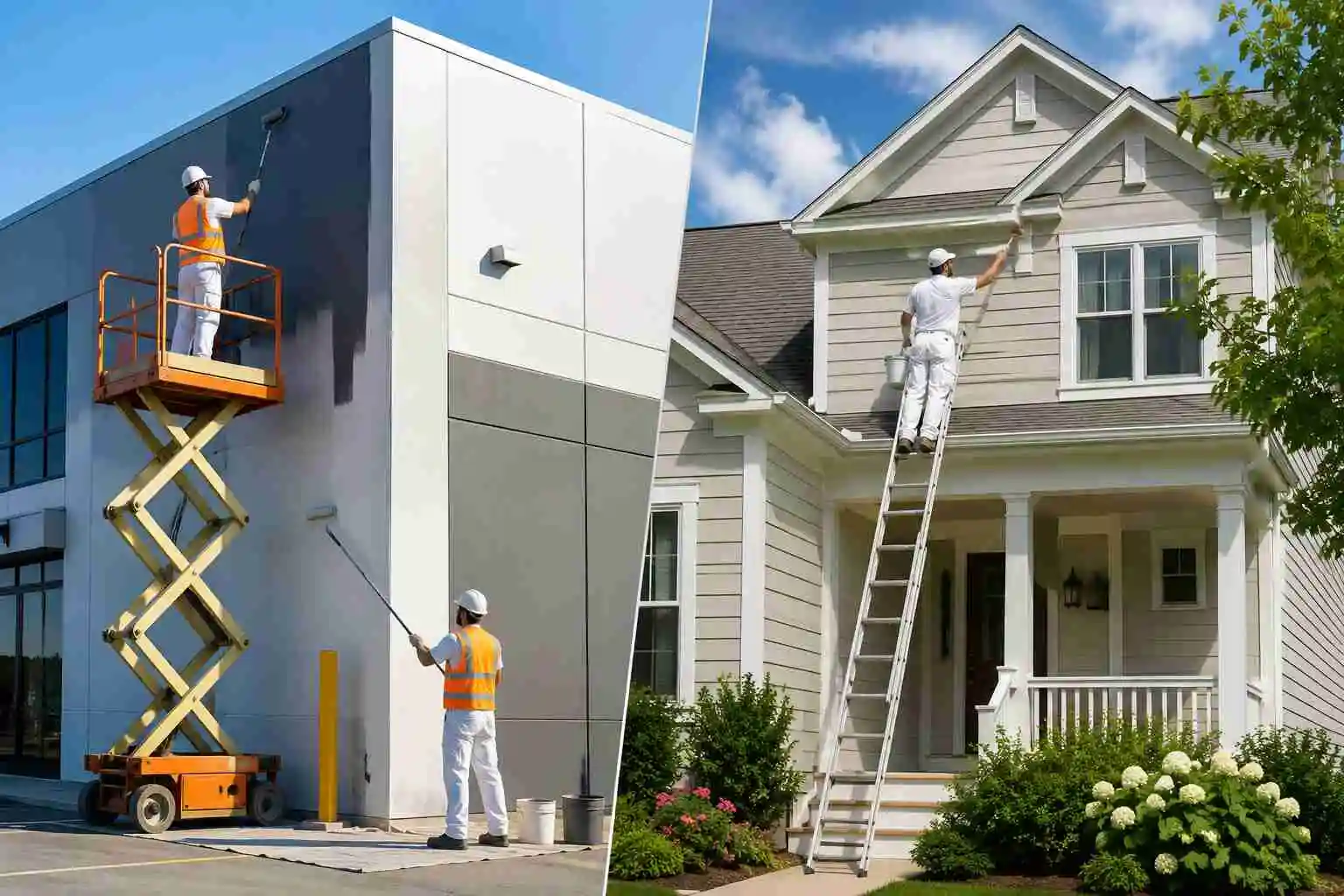 The Difference Between Commercial And Residential Painting