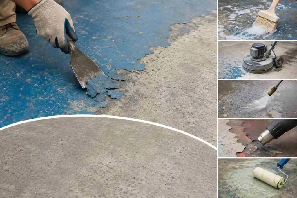 Methods To Remove Paint From Concrete