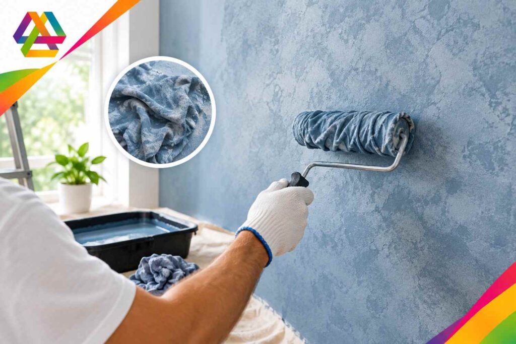Rag Rolling Paint Technique: How to Create Textured Wall Finishes