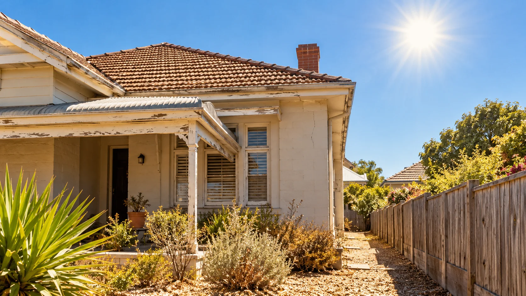 Summer Heat Damage to Homes in Adelaide
